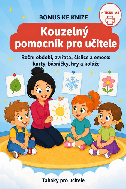 Kouzelný pomocník pro učitele — obálka