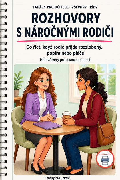 Rozhovory s náročnými rodiči — obálka